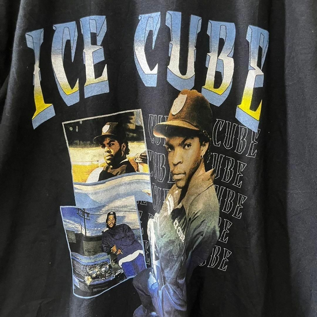 RAP MUSICIAN - ICECUBEアイスキューブプリントTシャツy2k当時物 RAP MUSICIAN - ICECUBEアイスキューブプリントTシャツy2k当時物