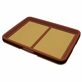 【色:ブラウン_スタイル:ワイド】ペティオ (Petio) 片手でらくらく ドッ(犬)