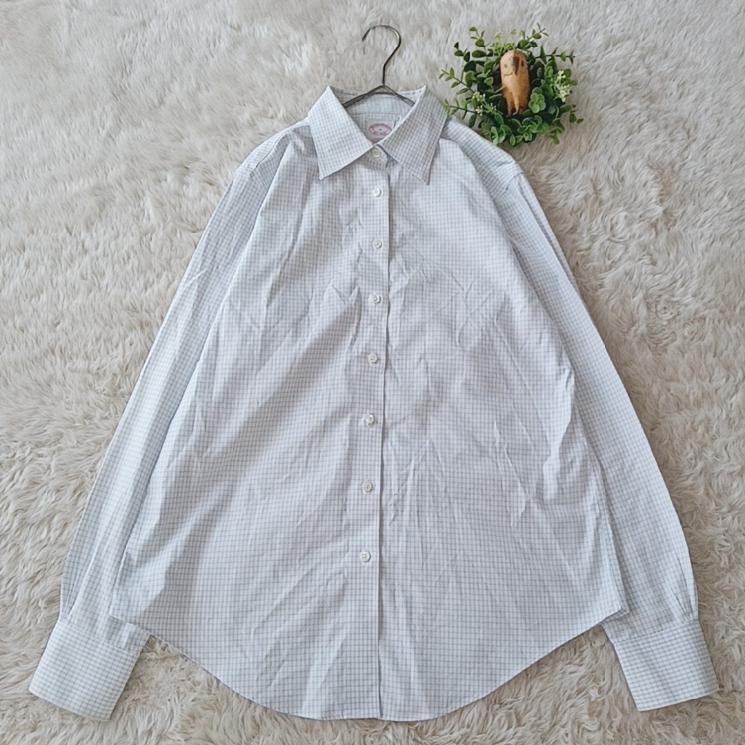 Brooks Brothers(ブルックスブラザーズ)の4571　ブルックスブラザーズ　レディース　トップス　ブラウス　シャツ　長袖 レディースのトップス(シャツ/ブラウス(長袖/七分))の商品写真