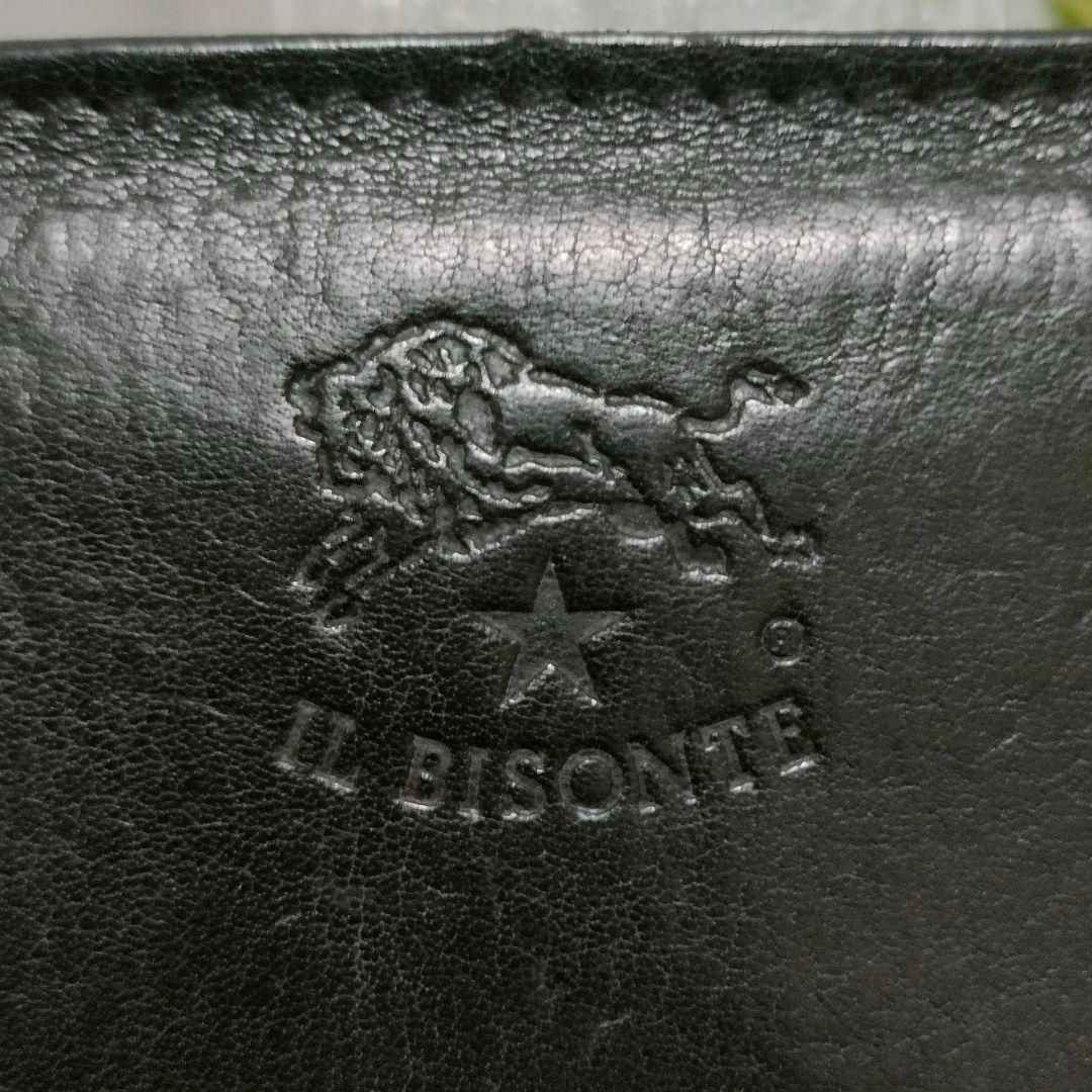 IL BISONTE - イルビゾンテ 長財布 ブラック L字ファスナー IL IL BISONTE - イルビゾンテ 長財布 ブラック L字ファスナー IL