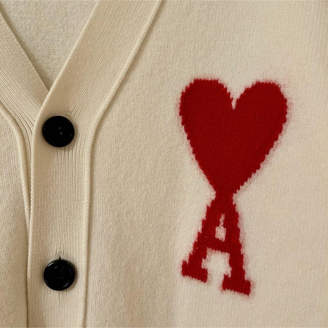 ami - 【amiparis アミパリ】ニットカーディガン アミパリ 美品 ami - 【amiparis アミパリ】ニットカーディガン アミパリ 美品