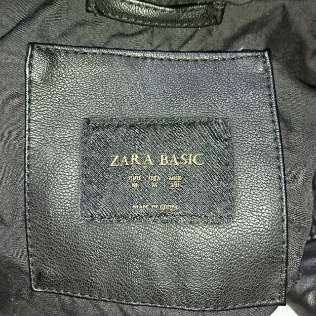 ZARA(ザラ)の美品☆ZARA ライダースジャケット レディースのジャケット/アウター(ライダースジャケット)の商品写真