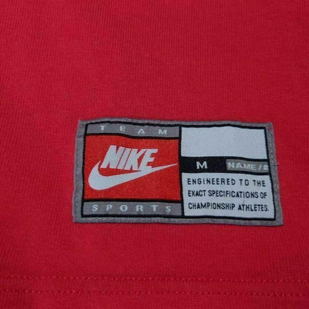 NIKE - 90s NIKE ボーダー ラガーシャツ 古着 ナイキ TEAM TAGの NIKE - 90s NIKE ボーダー ラガーシャツ 古着 ナイキ TEAM TAGの
