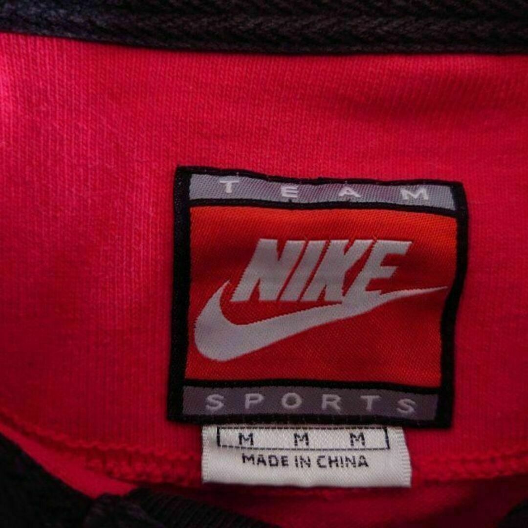 NIKE - 90s NIKE ボーダー ラガーシャツ 古着 ナイキ TEAM TAGの NIKE - 90s NIKE ボーダー ラガーシャツ 古着 ナイキ TEAM TAGの