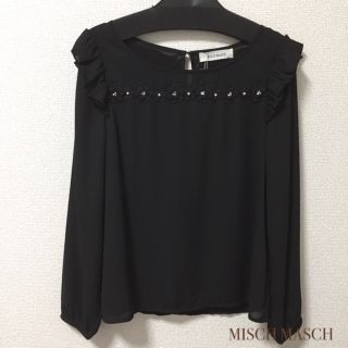 ミッシュマッシュ(MISCH MASCH)の【新品タグつき】ミッシュマッシュ フラワーレース切替 ブラウス(シャツ/ブラウス(長袖/七分))