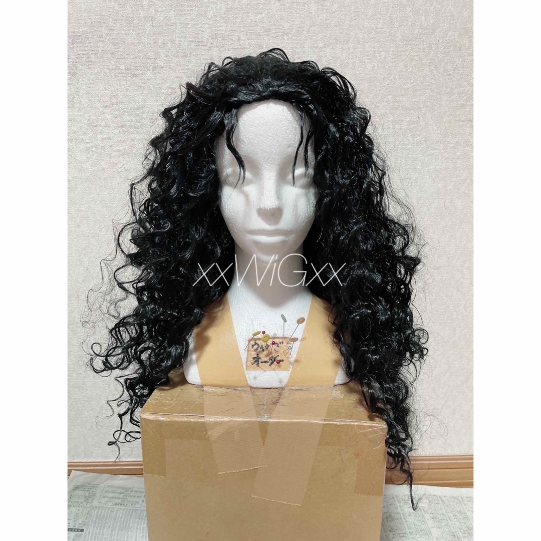 新品】ゴーテル ラプンツェル Dハロ セット済みコスプレウィッグ 新品】ゴーテル ラプンツェル Dハロ セット済みコスプレウィッグ