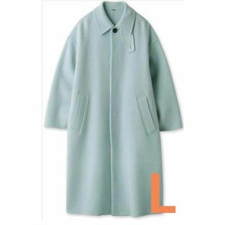 完売商品 MilaOwen ミラオーウェン ドロップショルダー コート L(ロングコート)