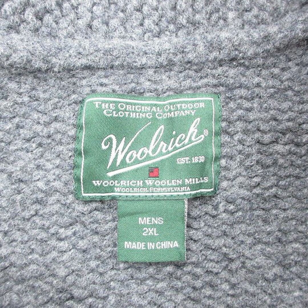 WOOLRICH - XL☆古着 ウールリッチ WOOLRICH 長袖 フルジップ WOOLRICH - XL☆古着 ウールリッチ WOOLRICH 長袖 フルジップ