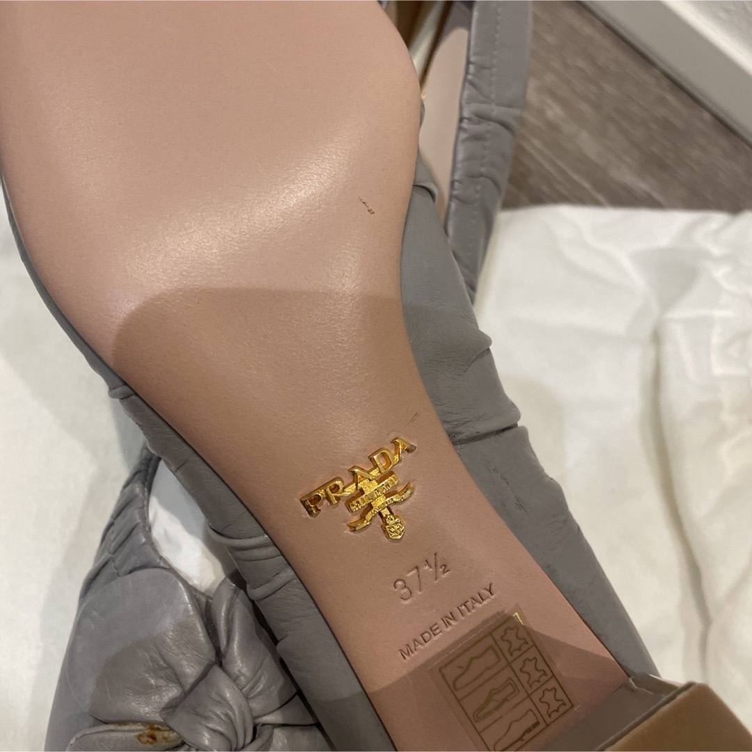 PRADA - PRADA ヒール 未使用品の通販 by KR|プラダならラクマ PRADA - PRADA ヒール 未使用品の通販 by KR|プラダならラクマ