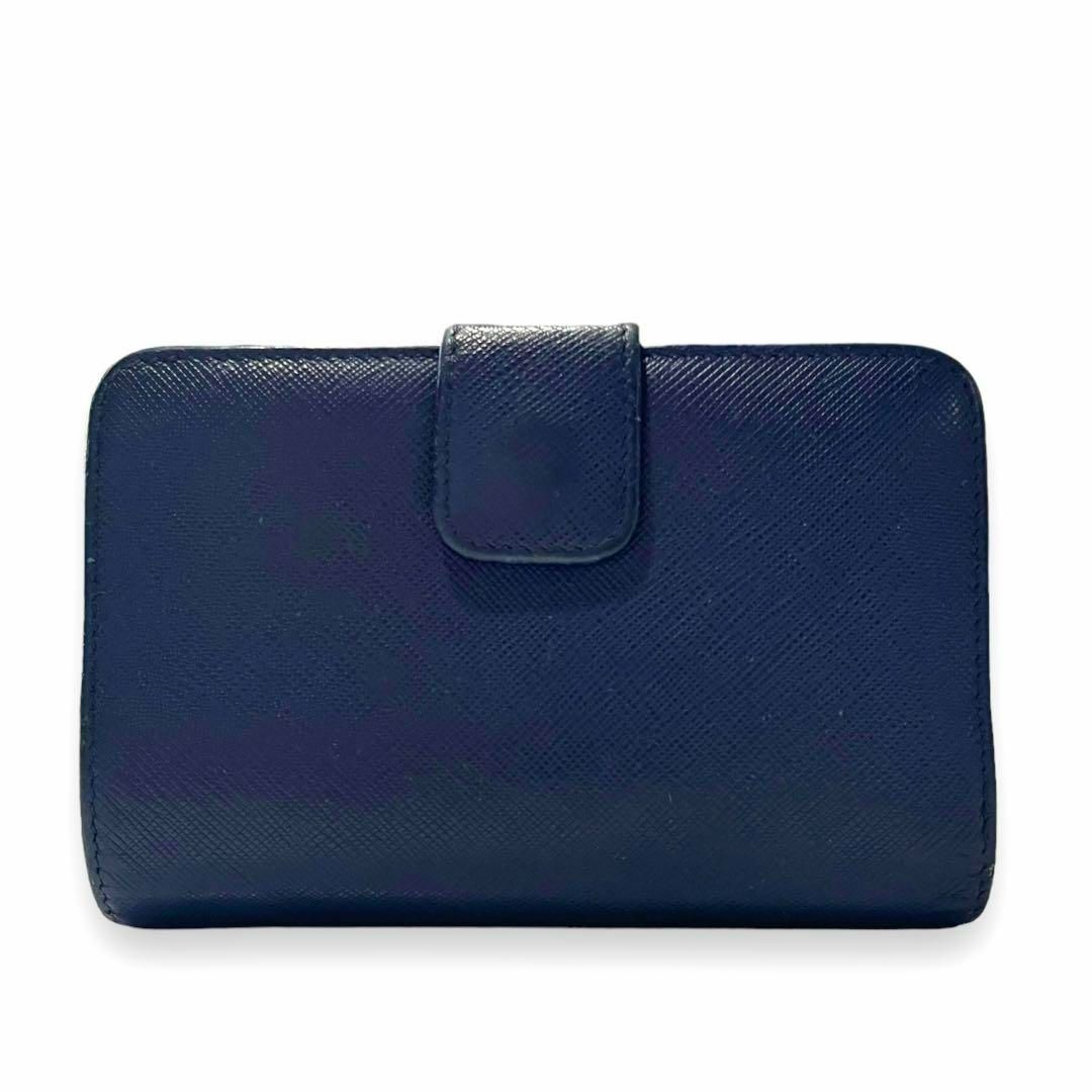 PRADA サフィアーノ メタル 二つ折り コンパクト ウォレット PRADA サフィアーノ メタル 二つ折り コンパクト ウォレット