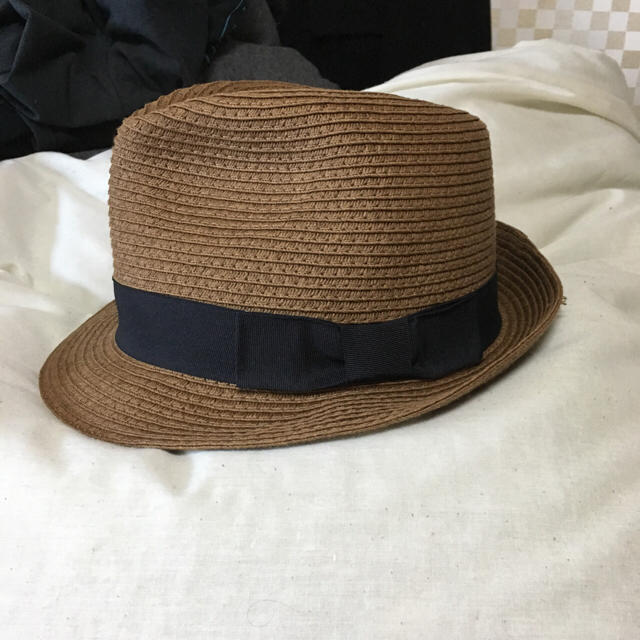 GU(ジーユー)のGＵ ジーユー ストローハット ブラウン メンズの帽子(ハット)の商品写真