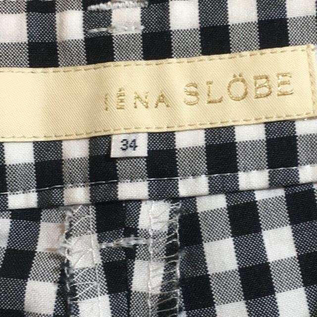 SLOBE IENA(スローブイエナ)のIENA SLOBE(イエナスローブ) ギンガムチェックパンツ レディースのパンツ(クロップドパンツ)の商品写真
