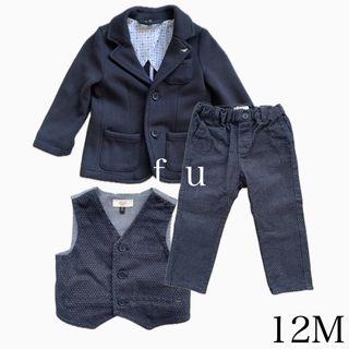 アルマーニ ジュニア(ARMANI JUNIOR)のARMANIBABY キッズスーツ12m(セレモニードレス/スーツ)