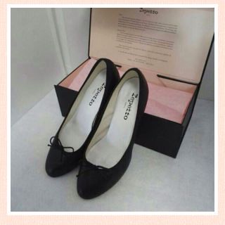 レペット(repetto)の最終価格♡レペット黒(ハイヒール/パンプス)