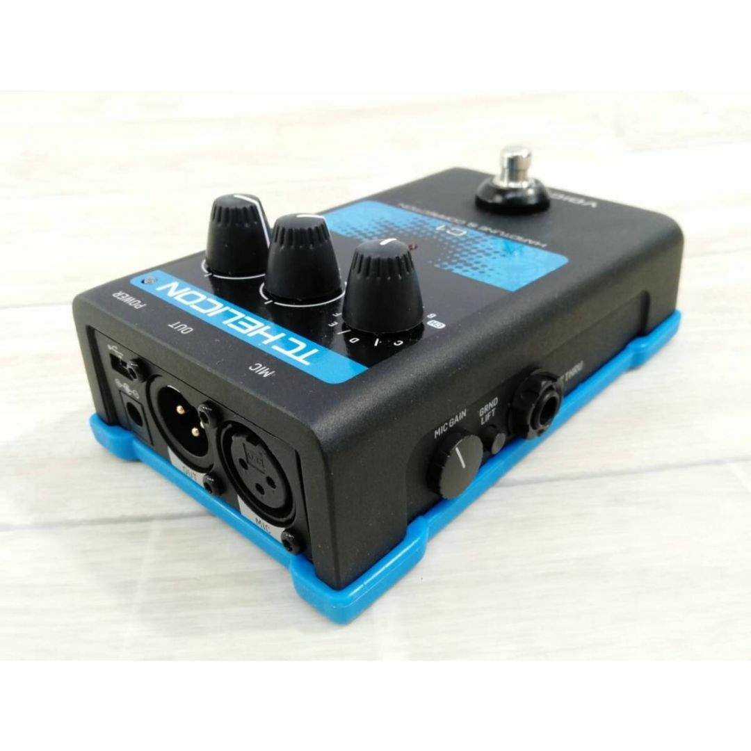 美品】TC-HELICON VoiceTone C1 ボーカル用エフェクター 美品】TC-HELICON VoiceTone C1 ボーカル用エフェクター