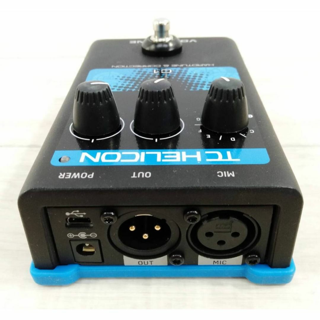 美品】TC-HELICON VoiceTone C1 ボーカル用エフェクター 美品】TC-HELICON VoiceTone C1 ボーカル用エフェクター