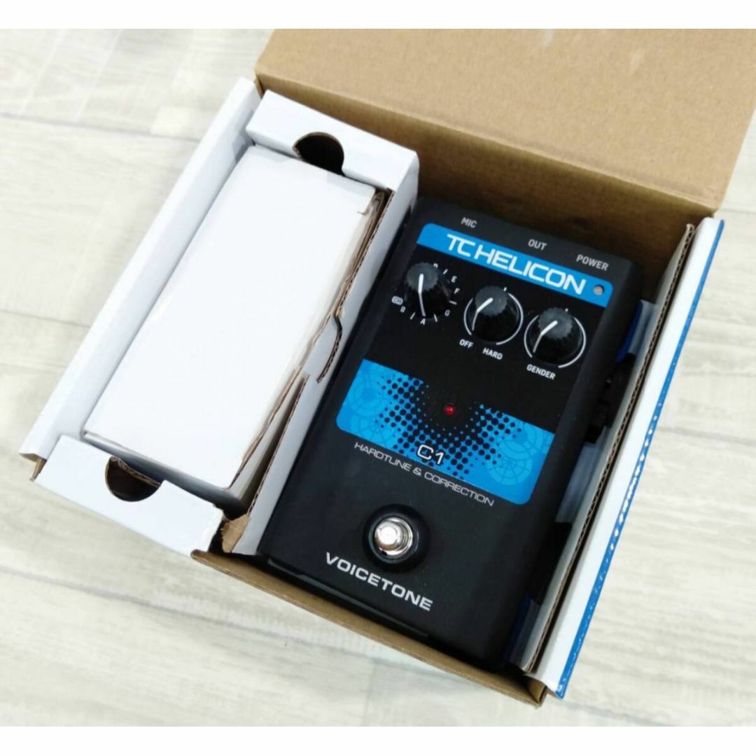 美品】TC-HELICON VoiceTone C1 ボーカル用エフェクター 美品】TC-HELICON VoiceTone C1 ボーカル用エフェクター