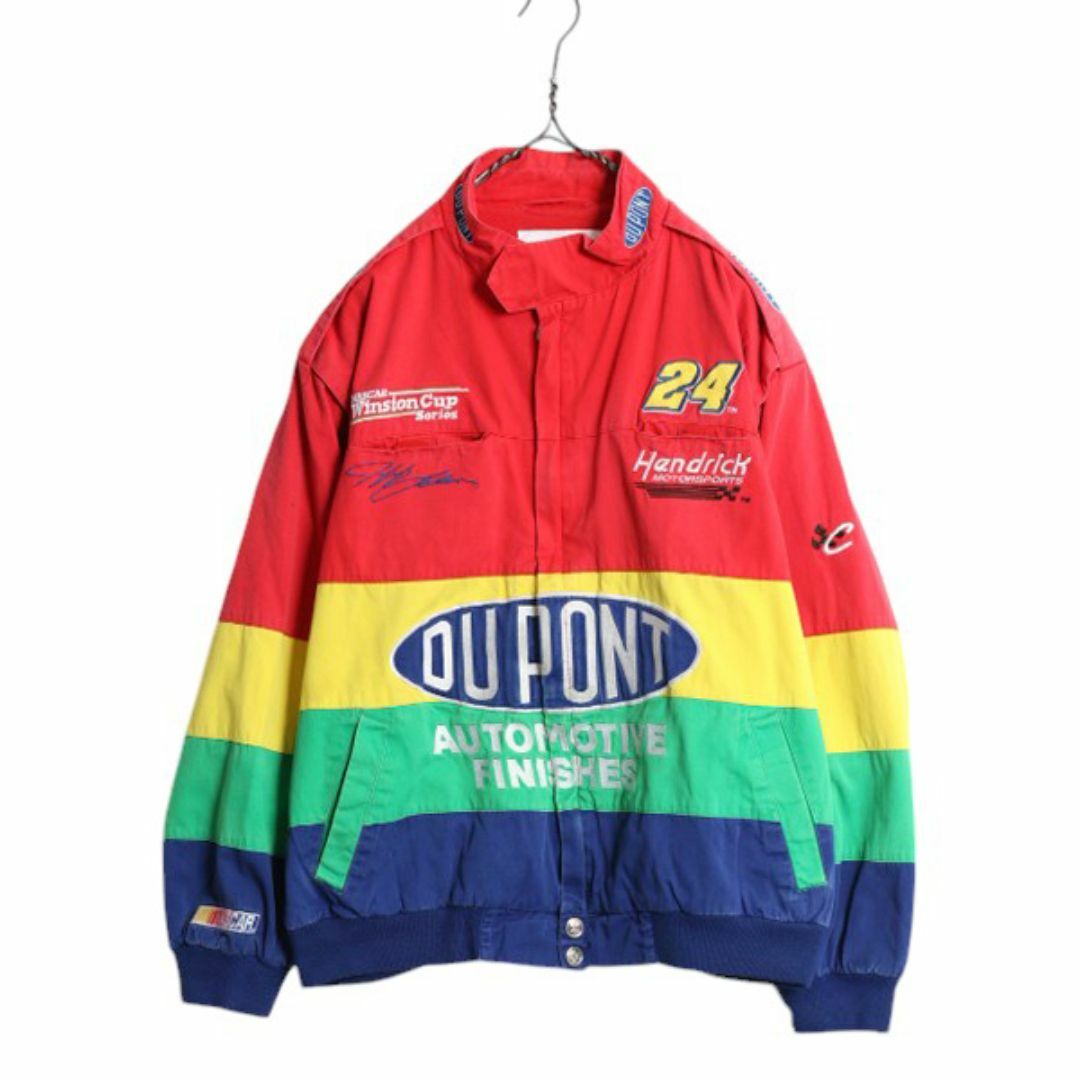 90s ナスカー オフィシャル コットン レーシング ジャケット 90s ナスカー オフィシャル コットン レーシング ジャケット