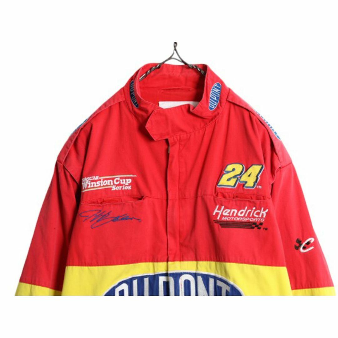 90s ナスカー オフィシャル コットン レーシング ジャケット 90s ナスカー オフィシャル コットン レーシング ジャケット