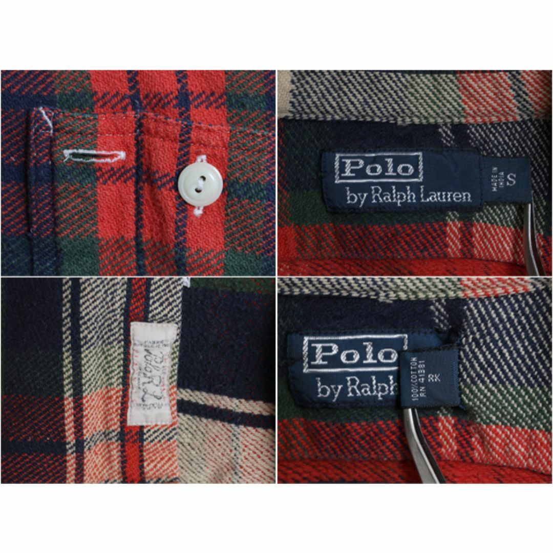 Ralph Lauren - 00s ポロ ラルフローレン チェック ヘビー Ralph Lauren - 00s ポロ ラルフローレン チェック ヘビー