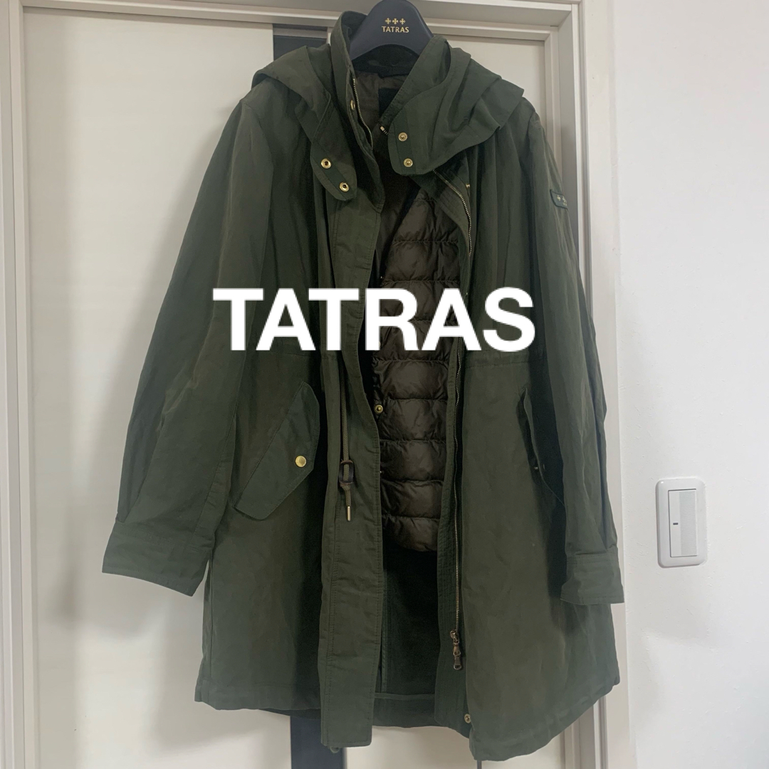 TATRAS/タトラス】インナーダウン付きモッズコート TATRAS/タトラス】インナーダウン付きモッズコート