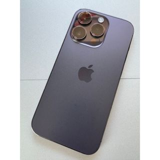アイフォーン(iPhone)のiPhone14pro 128gb ディープパープル　中古(スマートフォン本体)
