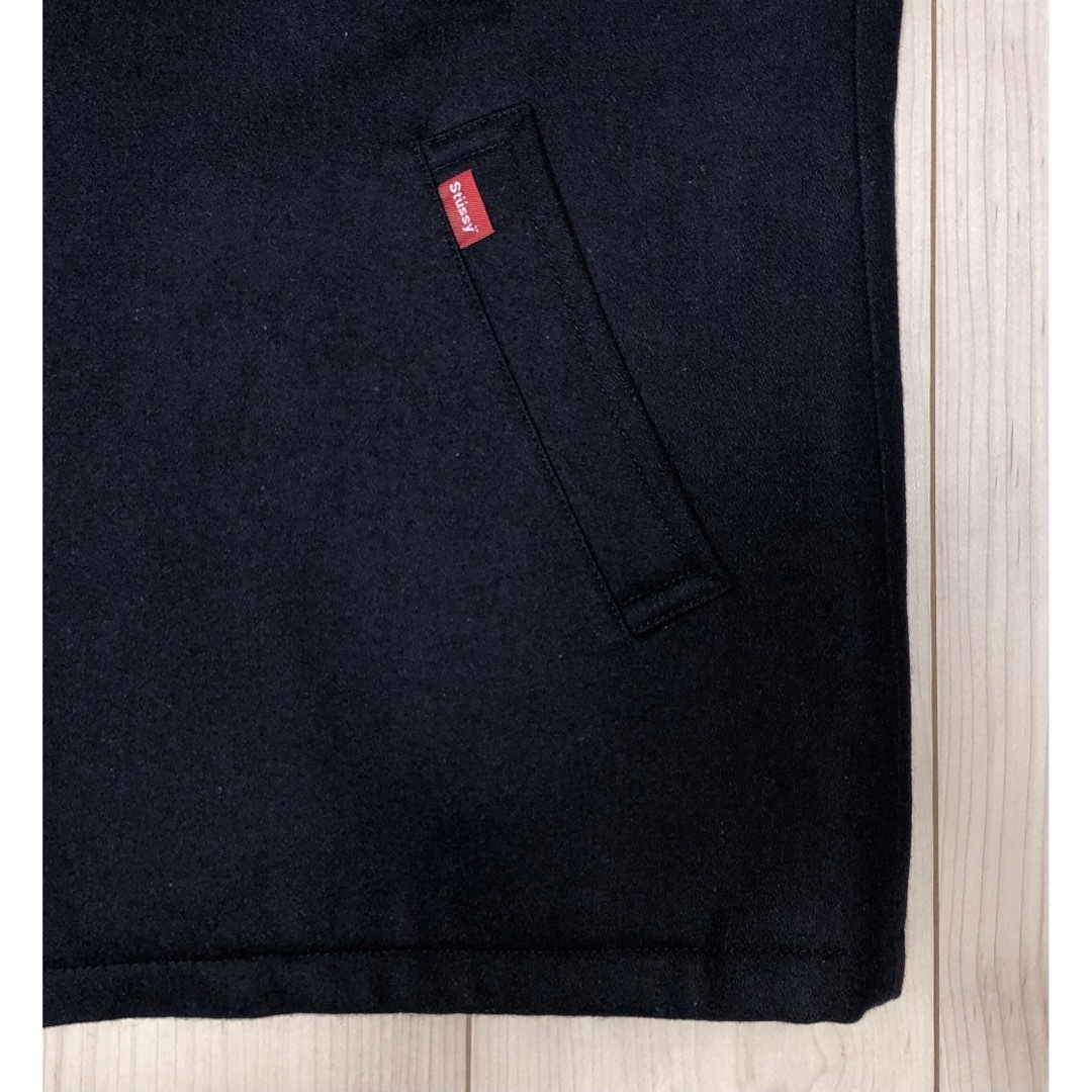 STUSSY - M 美品 Schott × Stussy ライダースコート Pコート STUSSY - M 美品 Schott × Stussy ライダースコート Pコート