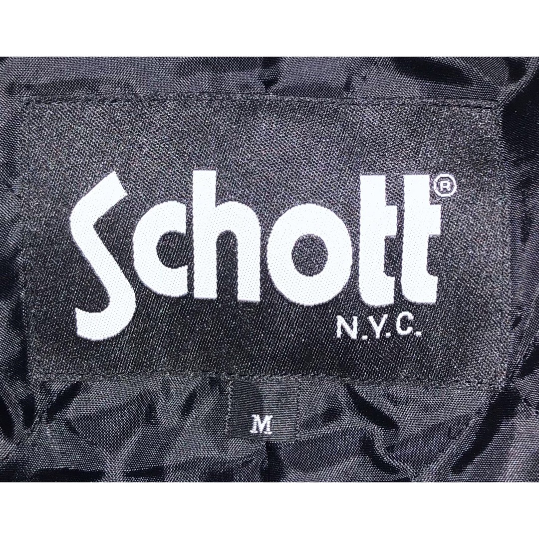 STUSSY - M 美品 Schott × Stussy ライダースコート Pコート STUSSY - M 美品 Schott × Stussy ライダースコート Pコート