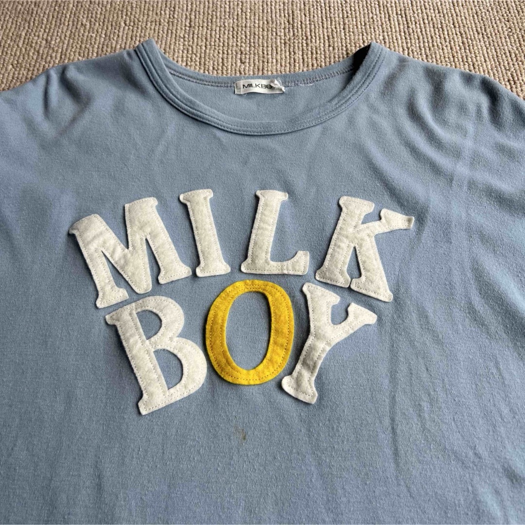 MILKBOY - MILK BOY ミルクボーイ 70年代 昭和 ロンT ロング MILKBOY - MILK BOY ミルクボーイ 70年代 昭和 ロンT ロング