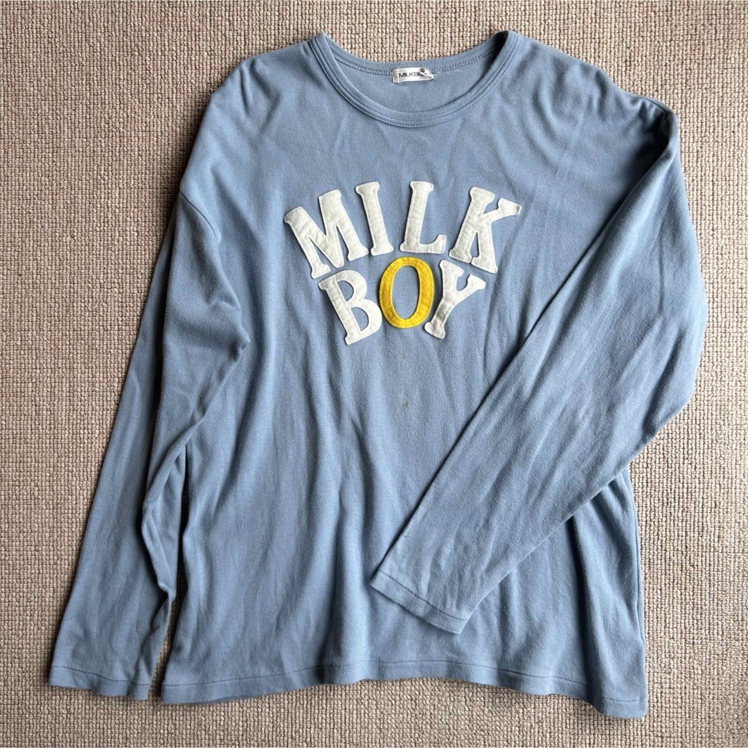 MILKBOY - MILK BOY ミルクボーイ 70年代 昭和 ロンT ロング MILKBOY - MILK BOY ミルクボーイ 70年代 昭和 ロンT ロング