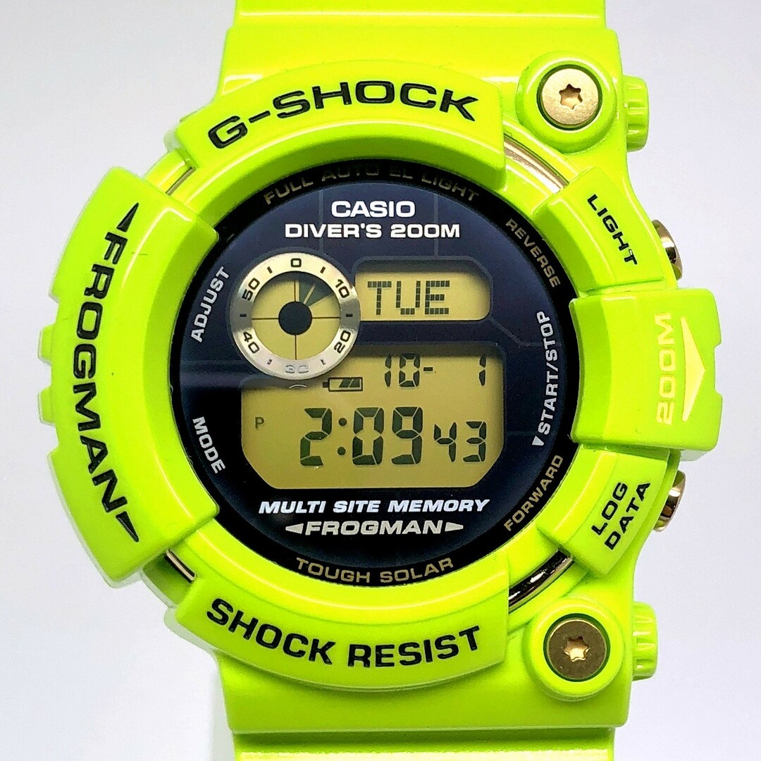 G-SHOCK ジーショック GW-200F-3 フロッグマン 雨蛙 アマガエル G-SHOCK ジーショック GW-200F-3 フロッグマン 雨蛙 アマガエル