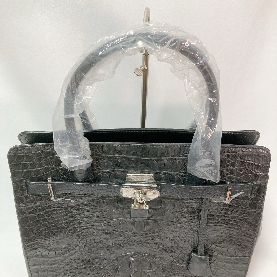 新品】ロダニア クロコダイル ハンドバッグ ショルダーバッグ 新品】ロダニア クロコダイル ハンドバッグ ショルダーバッグ