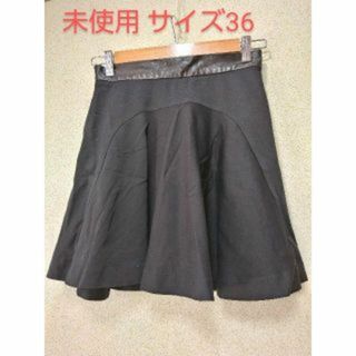 レベッカミンコフ(Rebecca Minkoff)の1369x【未使用品】レベッカミンコフ ミニスカート ブラック 36号 日本製(ミニスカート)