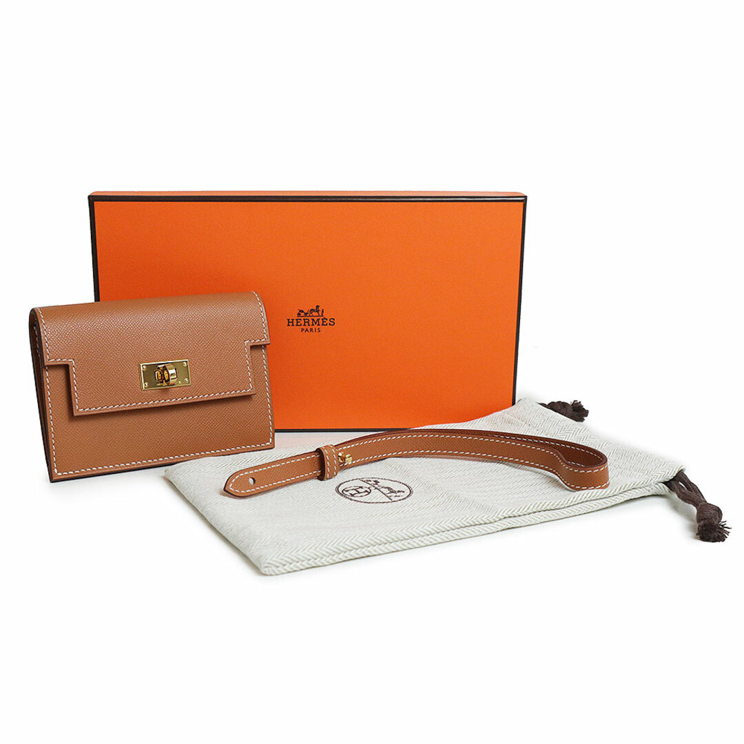 HERMES - エルメス ケリー ポケット スリム ウォレット 二つ折り HERMES - エルメス ケリー ポケット スリム ウォレット 二つ折り