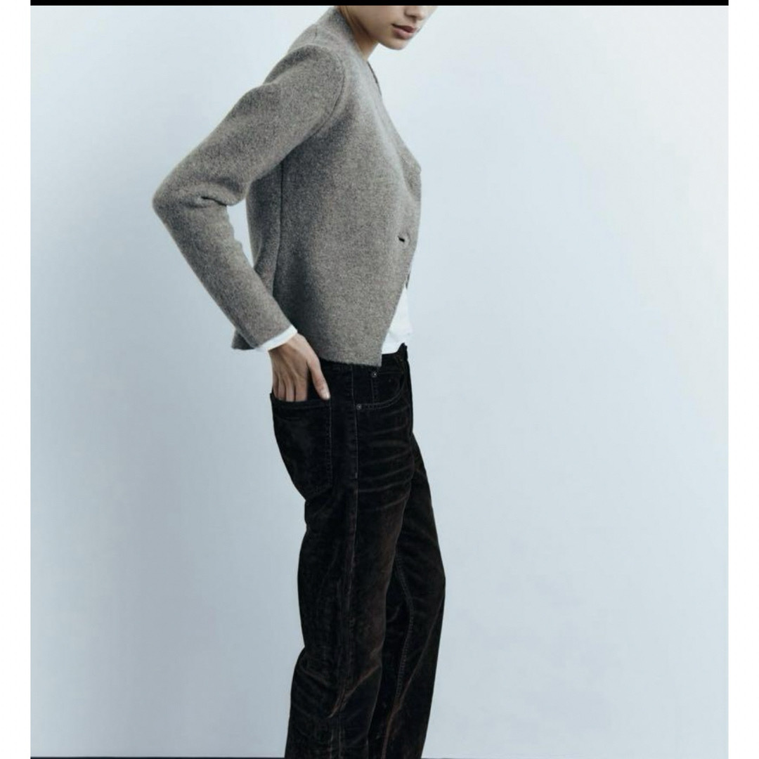 ZARA - ZARA ニット カーディガン スカート セットアップ M 新品 ZARA - ZARA ニット カーディガン スカート セットアップ M 新品