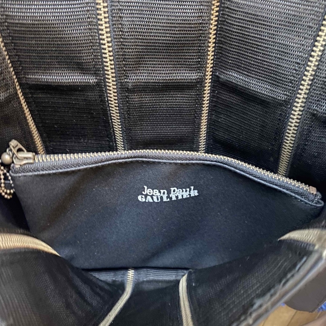 Jean-Paul GAULTIER - Jean Paul Gaultier レザー ジップ連結 Jean-Paul GAULTIER - Jean Paul Gaultier レザー ジップ連結