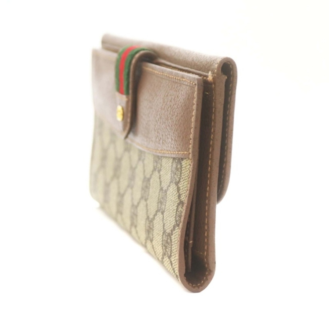 グッチ オールド シェリーライン 長財布 GG柄 茶 035 149 6414 グッチ オールド シェリーライン 長財布 GG柄 茶 035 149 6414