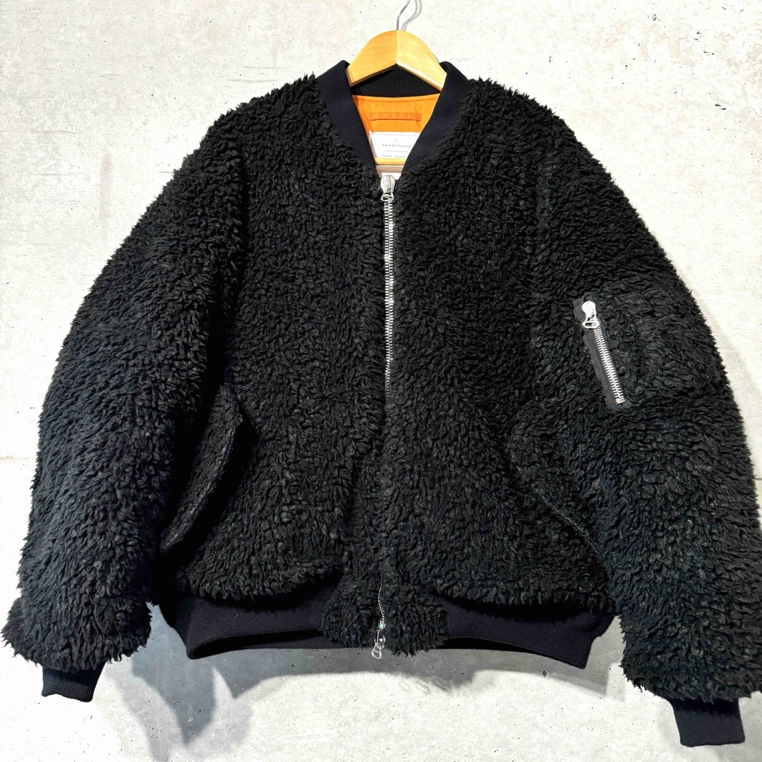 READYMADE - READYMADE TEDDY JESSE JKT Blackの通販 by shop READYMADE - READYMADE TEDDY JESSE JKT Blackの通販 by shop