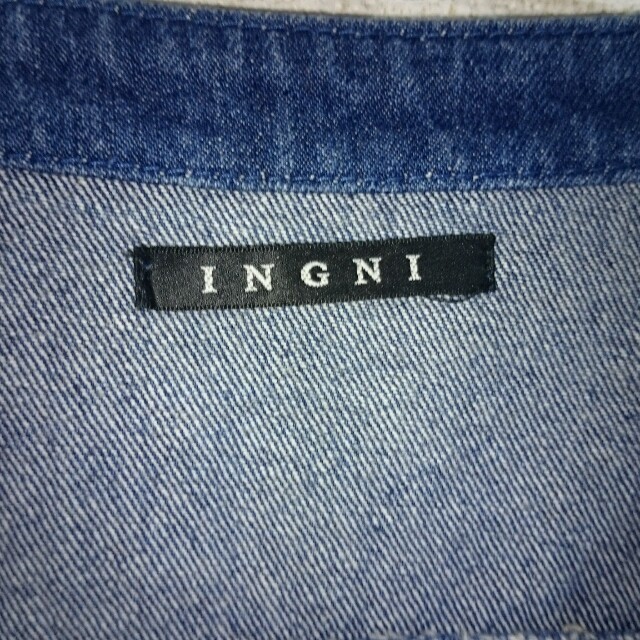 INGNI(イング)のジャケット レディースのジャケット/アウター(Gジャン/デニムジャケット)の商品写真