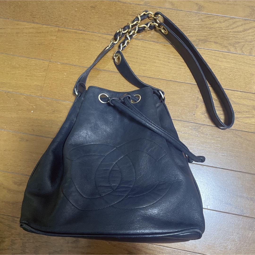 CHANEL - CHANEL シャネル ヴィンテージ 巾着 チェーン CHANEL - CHANEL シャネル ヴィンテージ 巾着 チェーン