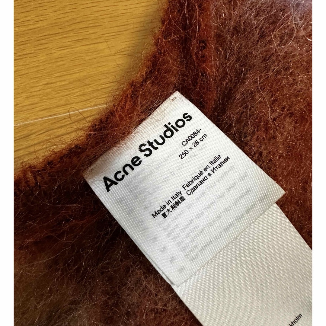 Acne Studios - 【Acne studios】モヘアチェックスカーフの通販 Acne Studios - 【Acne studios】モヘアチェックスカーフの通販