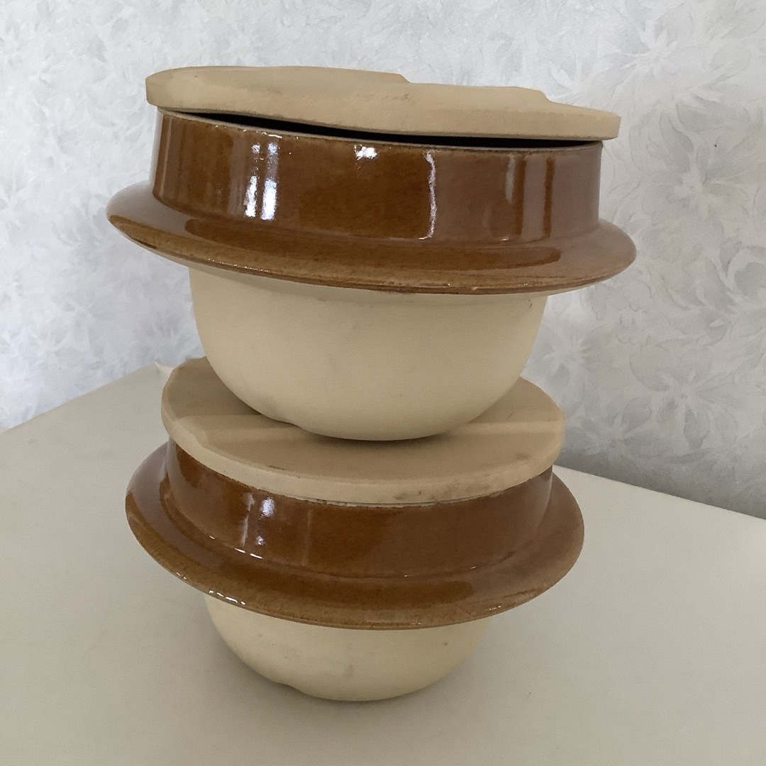 昭和レトロ 駅弁 釜飯 陶器 土鍋 羽釜 希少 ピンクの通販 by 昭和レトロ 駅弁 釜飯 陶器 土鍋 羽釜 希少 ピンクの通販 by