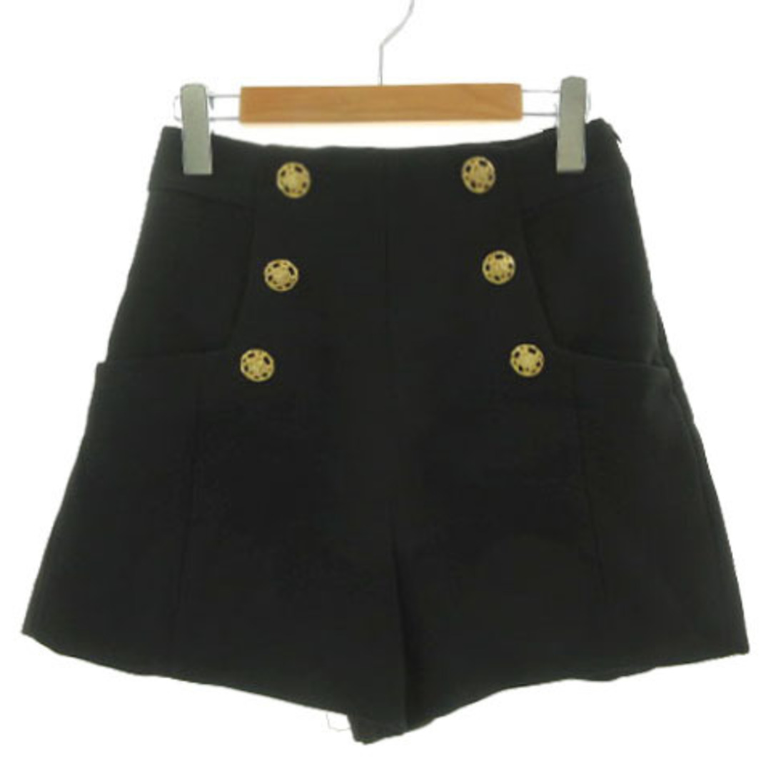 ZARA - ザラ ZARA パンツ ショートパンツ ハイウエスト 金ボタン ZARA - ザラ ZARA パンツ ショートパンツ ハイウエスト 金ボタン