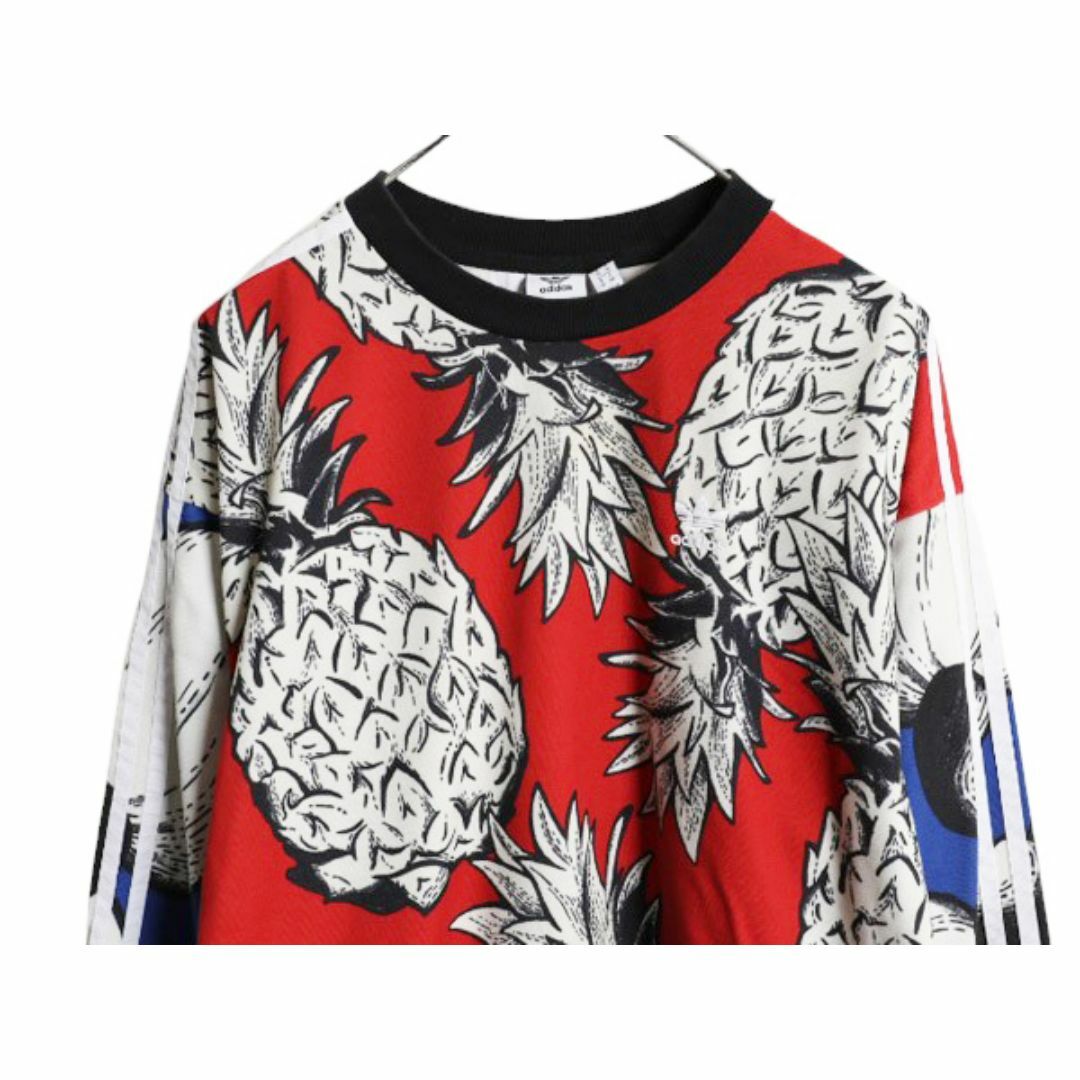 adidas - アディダス 総柄 スウェット レディース S メンズ XS adidas - アディダス 総柄 スウェット レディース S メンズ XS