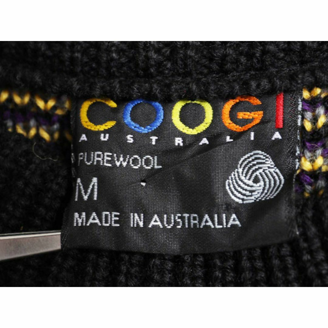 90s オーストラリア製 COOGI 総柄 ウール ニット セーター 90s オーストラリア製 COOGI 総柄 ウール ニット セーター