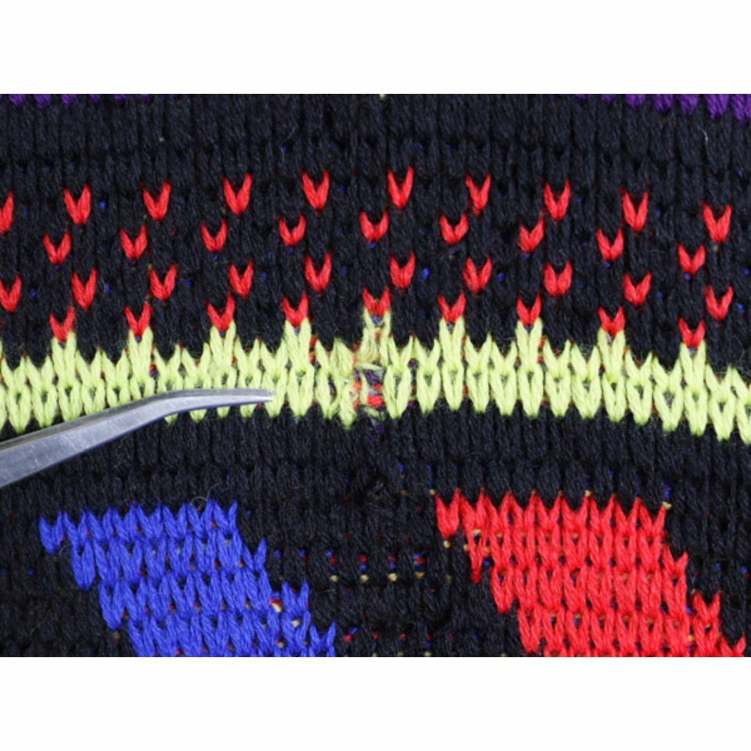 90s オーストラリア製 COOGI 総柄 ウール ニット セーター 90s オーストラリア製 COOGI 総柄 ウール ニット セーター