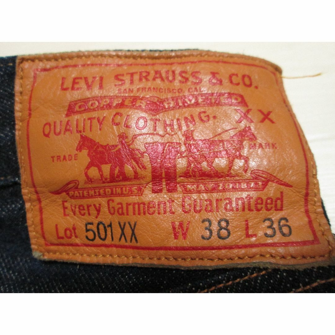 Levi's - 極上 濃紺 リーバイス 501XX 1915年モデル W38 Levi's - 極上 濃紺 リーバイス 501XX 1915年モデル W38