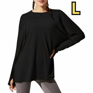 [Barifall]ヨガウェア レディース スポーツTシャツ ゆったり 吸汗速乾(ヨガ)