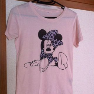 パステルピンクミニーTシャツ♡(Tシャツ(半袖/袖なし))