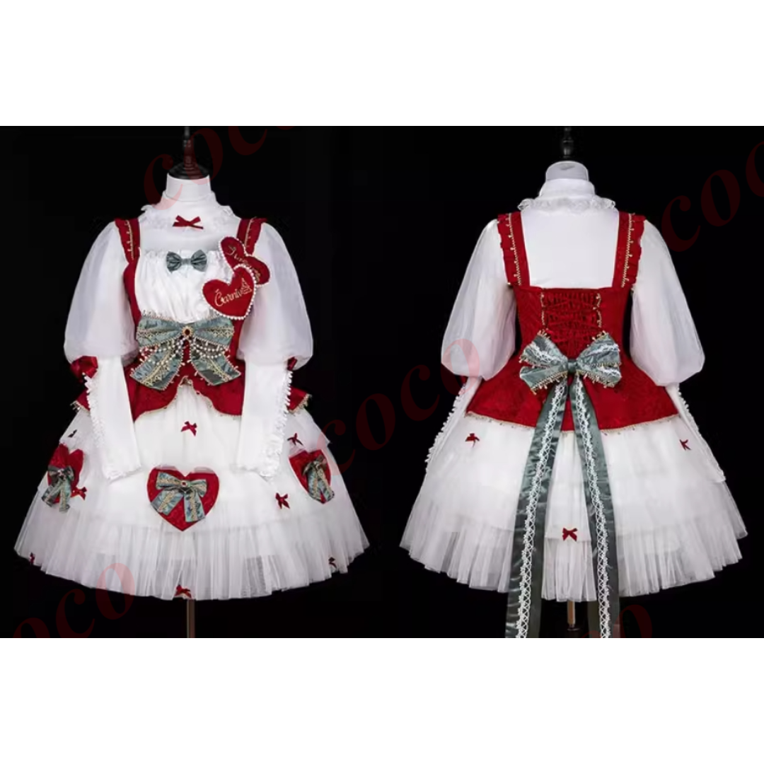 オリジナル lolita 洋服 日常 可愛い少女 ロリィタ ロリータ